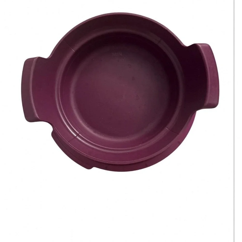 Tupperware Smart Steamer Microwave Multi Cooker 4- Piece Set Purple NEW